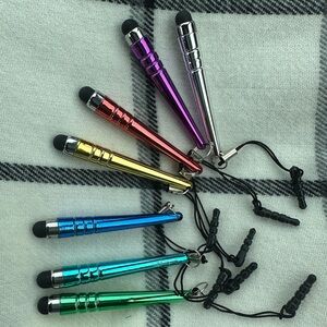 Blue Mini Stylus Pen for cellphone ipad